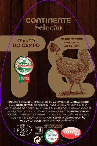 Frango campo continente selecao 2